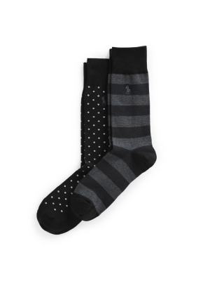 Striped & Polka-dot Sock 2-pack