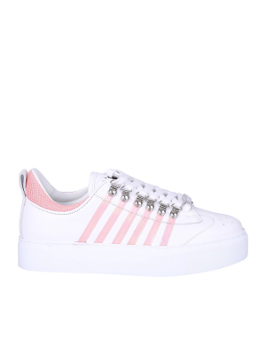 Dsquared2 Stripe Detail Lace-up Sneakers