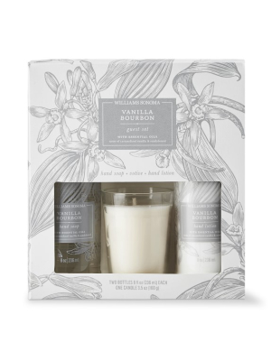 Williams Sonoma Vanilla Bourbon Guest Esssentials