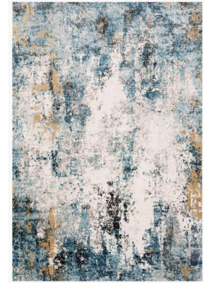 Loloi Rug Alchemy Alc-05, Denim/ivory