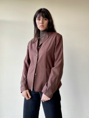 Chocolate Shirt Coat