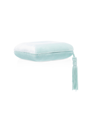 Tasseled Velvet Jewelry Box