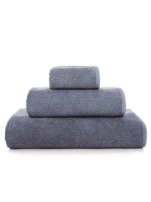 Graccioza Bee Waffle Bath Towel - Cobalt - Available In 8 Sizes