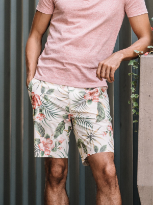 Morgan Bermuda Short In Hawaiian Print