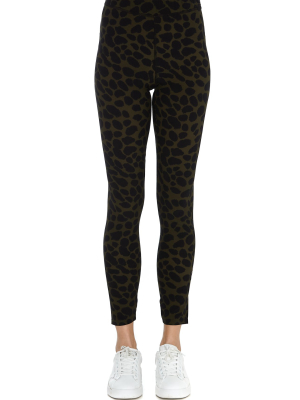 Pinko Animal Print High-waisted Leggings