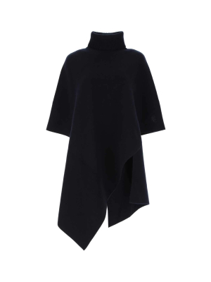 Chloé Turtleneck Knitted Cape