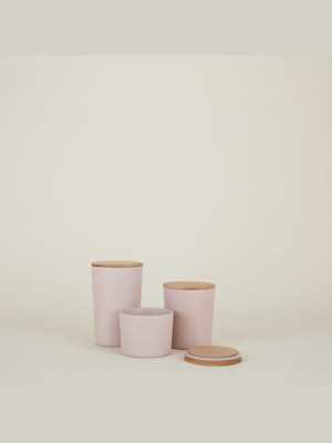 Blush Essential Storage Containers - Set Of 3