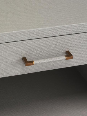 Taylor Bedside Chest In Grey