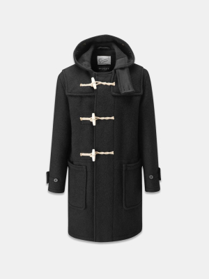 Gloverall Original Monty Duffle Coat Black