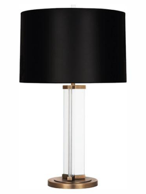 Fineas Column Table Lamp In Various Finishes And Shades