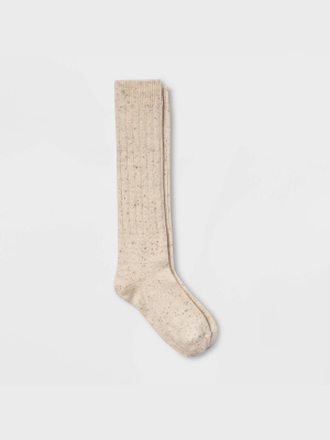 Women's Ribbed Slouch Crew Boot Socks - Universal Thread™ 4-10