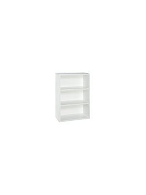 44" 3 Shelf Bookshelf White - Closetmaid