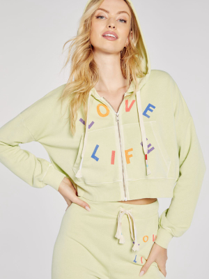 Love Life Kinley Hoodie | P. Shadow Lime