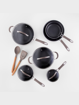 Cravings By Chrissy Teigen 12pc Aluminum Cookware Set