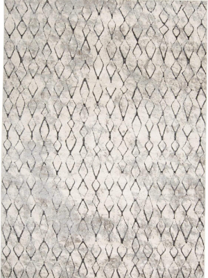 Feizy Kano Contemporary Distressed Rug - Beige & Charcoal - Available In 8 Sizes