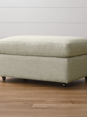 Lounge Ii 37" Ottoman With Casters