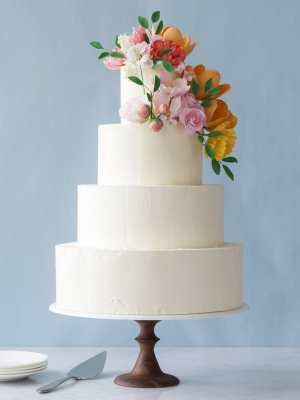 Wedding Cake Stand In Walnut