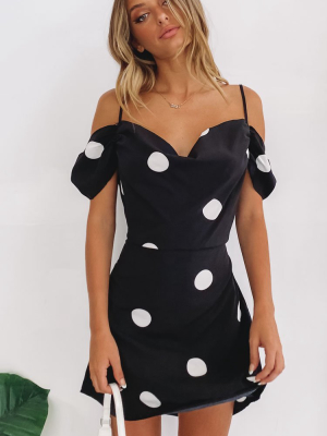 Sndys Casablanca Dress Black Polka Dot