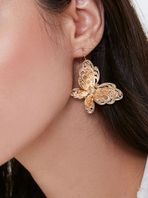 Butterfly Drop Earrings