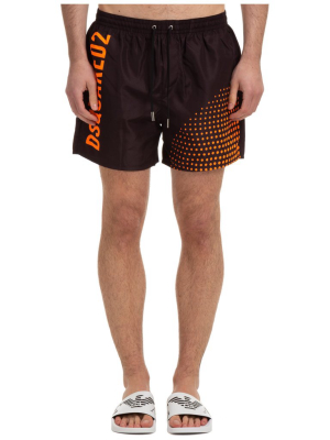 Dsquared2 Graphic Print Swim Trunks