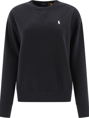 Polo Ralph Lauren Logo Embroidered Sweatshirt