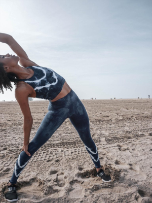 Sunset Legging - Indigo / Cloud