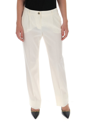 Dolce & Gabbana High Waist Straight Leg Pants