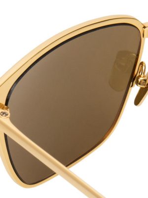 Linda Farrow 531 C1 D-frame Sunglasses