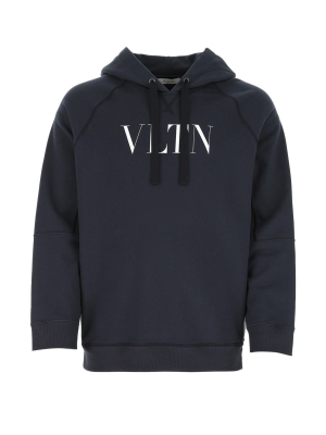 Valentino Vltn Print Hoodie