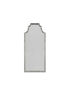 Finley Floor Mirror Nickel