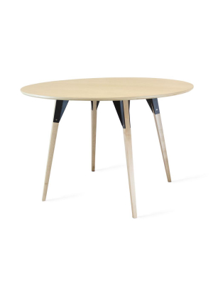 Clarke Large Circle Dining Table - Maple