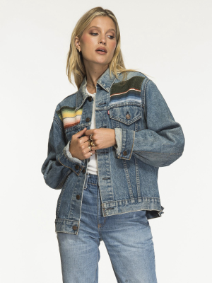 Montana Patchwork Denim Jacket