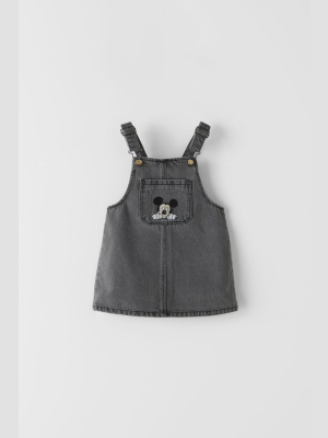 Mickey Mouse © Disney Denim Overall Dress