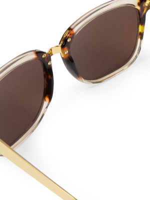 Retrosuperfuture People Francis Bicolor Sunglasses - Sand