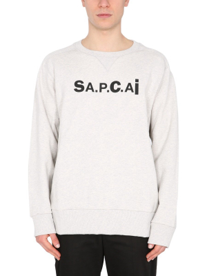 A.p.c. X Sacai Tani Crewneck Sweatshirt