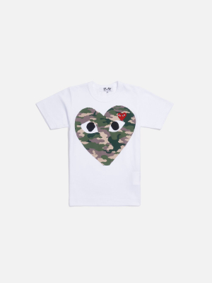 Cdg Pocket Women`s Play Tee - Camouflage