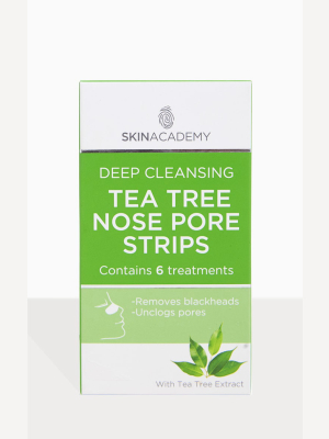 Six Pack Deep Cleansing Tea Tree Nose Pore Strips