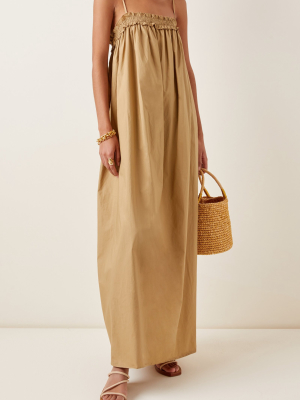 Ida Cotton-poplin Maxi Dress