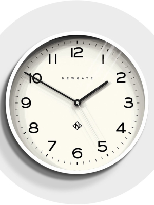 Number Three Echo Clock In Pebble White