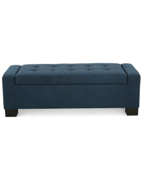 Lawton Storage Ottoman - Christopher Knight Home