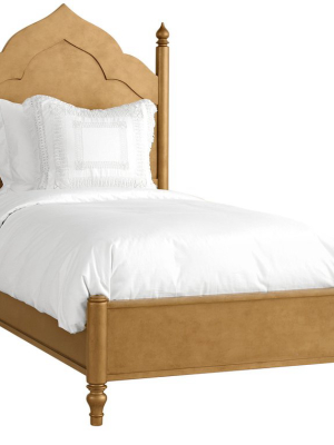 Marcel Bed In Antique Gold Design By Redford House