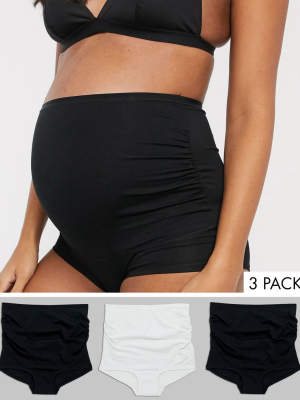 Lindex Maternity 3 Pack Briefs