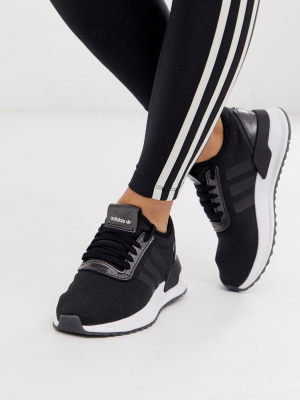 Adidas Originals U Path Run Sneakers In Black