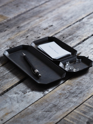 Kuro-mura Stationary Tray Set