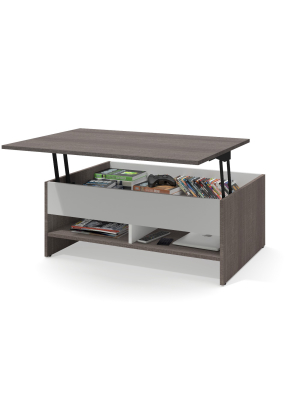 37" Small Space Lift Top Storage Coffee Table - Bestar