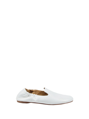 Maison Margiela Kiki Ruched Flats