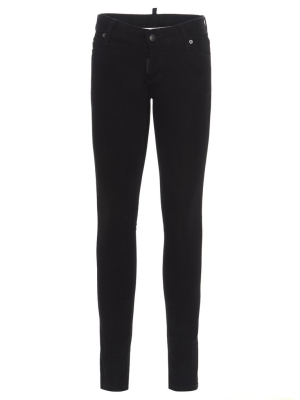 Dsquared2 Low Waisted Skinny Leg Jeans