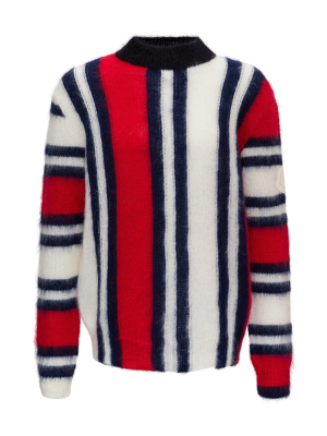 Moncler 1952 Striped Knit Sweater