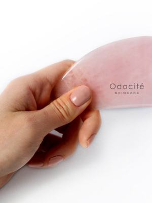 Crystal Contour Gua Sha Rose Quartz