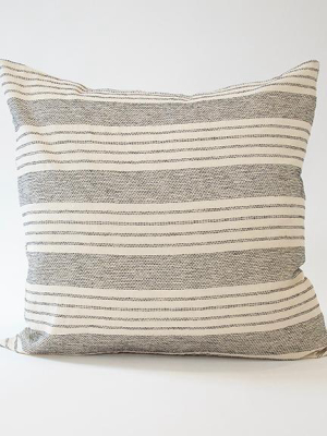 Off-white Stripe Accent Pillow - 20x20